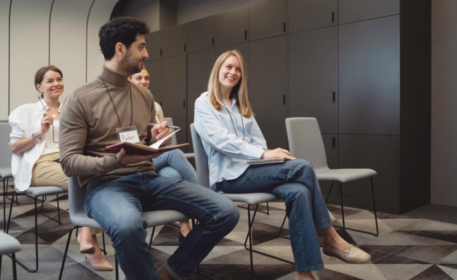 Business planning workspace with strategic documents and financial analysis